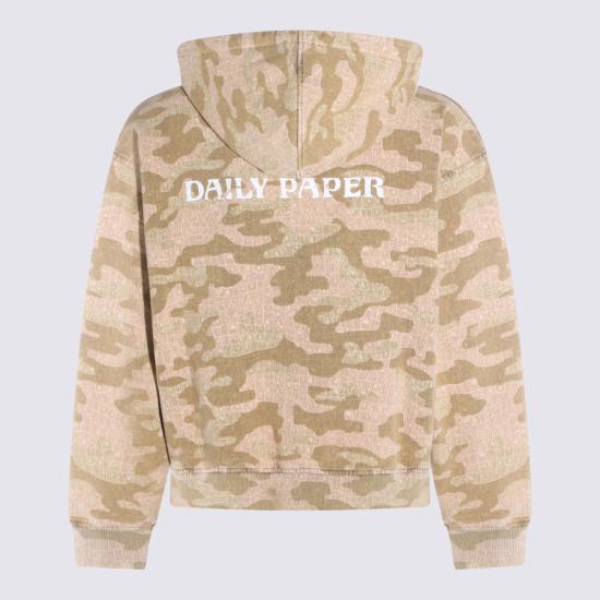 26SS 데일리 페이퍼 후드 티셔츠 2610016 839 AOP - DAILY PAPER