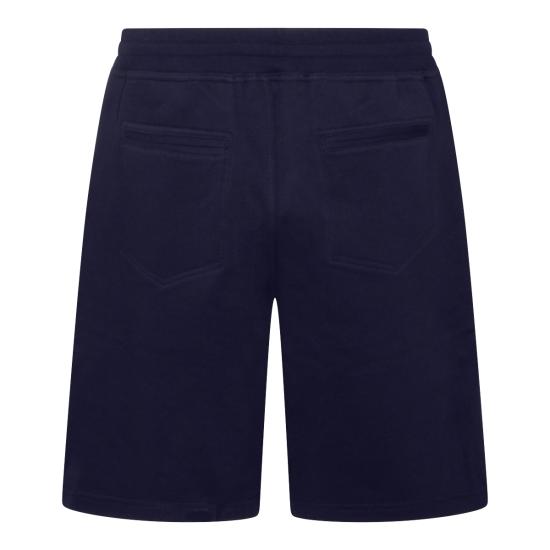 26SS 브루넬로 쿠치넬리 플리스 버뮤다 쇼츠 MW8633242G C6134 NAVY - BRUNELLO CUCINELLI