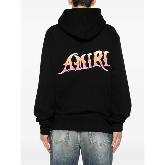26FW 아미리 후드 티셔츠 AMTOJR1169 001 BLACK - AMIRI