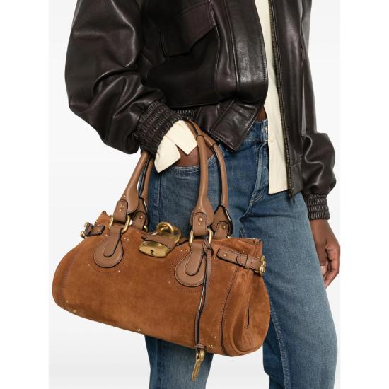 26FW 끌로에 토트백 26AS802S77 206 BROWN - CHLOE