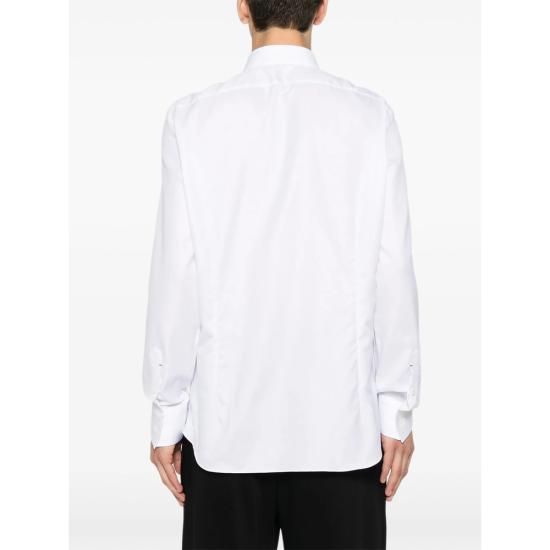 26SS 마짜렐리 긴팔 셔츠 ROYAL 9 AB COPERTA WHITE - MAZZARELLI