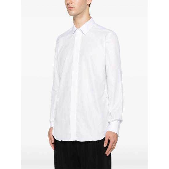 26SS 마짜렐리 긴팔 셔츠 ROYAL 9 AB COPERTA WHITE - MAZZARELLI