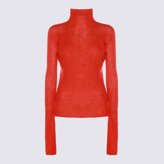 25FW 셀린느 터틀넥 RY0JB0N74 27BR BRIGHT RED - CELINE