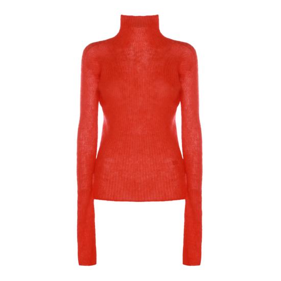 25FW 셀린느 터틀넥 RY0JB0N74 27BR BRIGHT RED