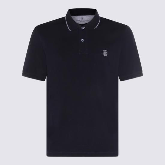 26SS 브루넬로 쿠치넬리 폴로 티셔츠 M0B139779G CK781 Navy