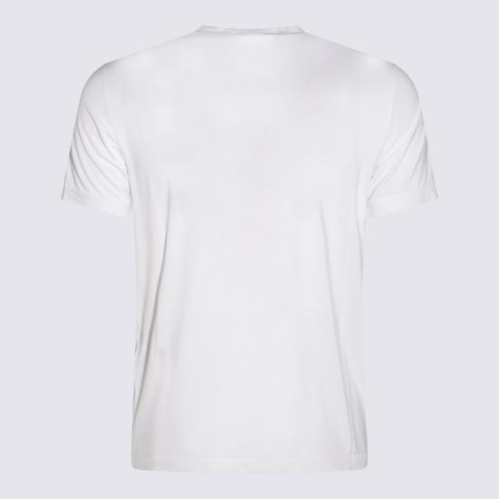 26SS 조르지오 아르마니 반팔 티셔츠 6GST56 SJP4ZU090 White - GIORGIO ARMANI