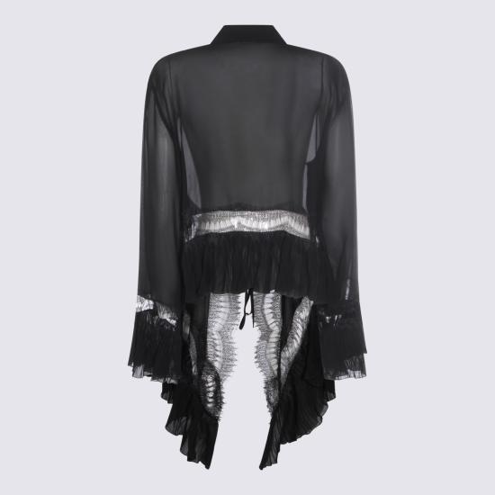 26SS 블루마린 블라우스 P622C444A N0990 BLACK - BLUMARINE