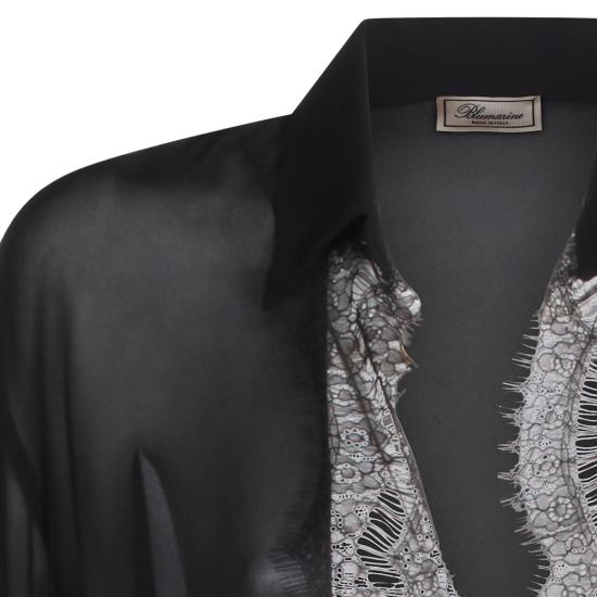 26SS 블루마린 블라우스 P622C444A N0990 BLACK - BLUMARINE