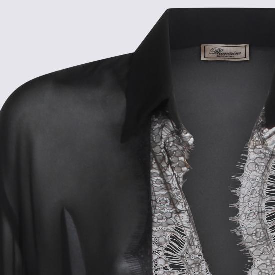 26SS 블루마린 블라우스 P622C444A N0990 BLACK - BLUMARINE