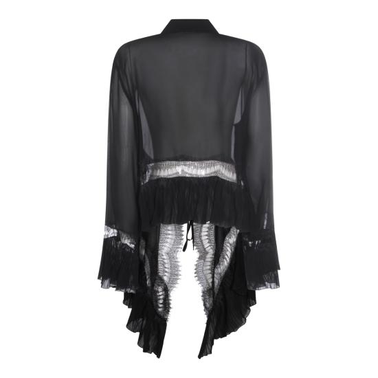26SS 블루마린 블라우스 P622C444A N0990 BLACK - BLUMARINE