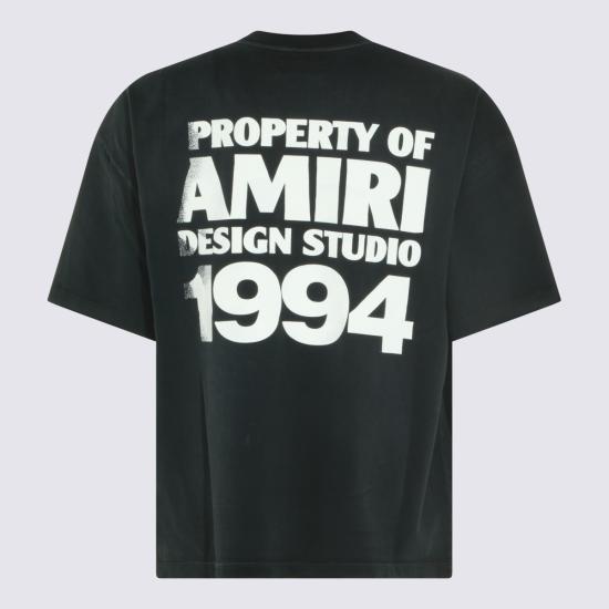 26FW 아미리 반팔 티셔츠 AMTOJR1160 001 Black