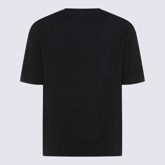 26SS 톰크롬 반팔 티셔츠 MTS95501 11 Black - THOM KROM