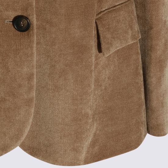 26FW 브루넬로 쿠치넬리 수트 자켓 MG5477201P C3368 CAPPUCCINO - BRUNELLO CUCINELLI