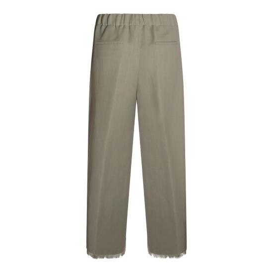 26SS 안토넬리 피렌체 스트레이트 팬츠 L8595Q 935319 Green - ANTONELLI FIRENZE