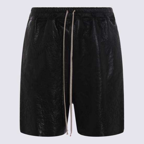 26SS 릭 오웬스 숏팬츠 RU01F2397 LBE09 BLACK - RICK OWENS