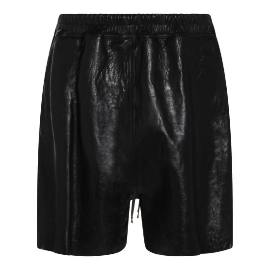 26SS 릭 오웬스 숏팬츠 RU01F2397 LBE09 BLACK - RICK OWENS