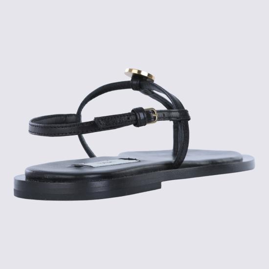 26FW 토템 샌들 263WAS0336 LE0210001 Black - TOTEME