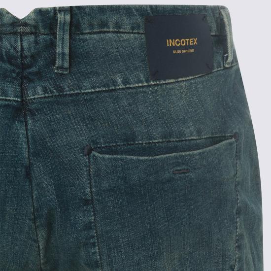 26SS 인코텍스 데님 팬츠 BXT05C 2615GW03A Mid Blue - INCOTEX