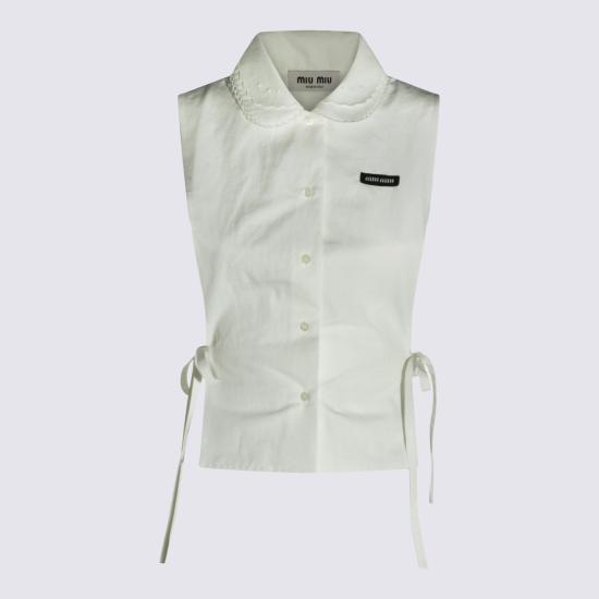 26FW 미우미우 셔츠 MK2041SOOO 163MF0009 Bianco