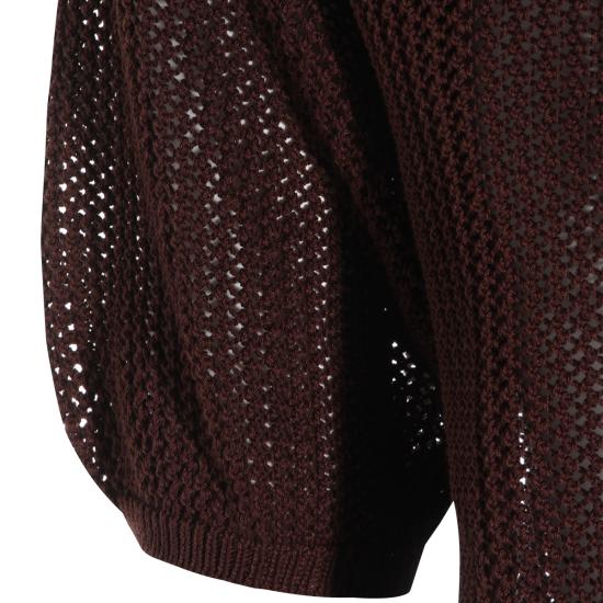 26SS 안토넬리 피렌체 스웨터 41759Q 0112120230 Brown - ANTONELLI FIRENZE