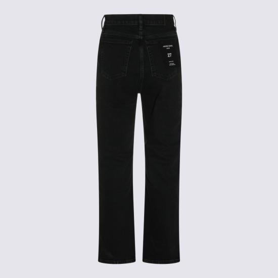 26FW 애니빙 데님 팬츠 A0611943 VTG3 Black - ANINE BING
