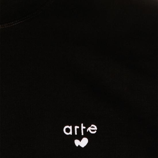 26SS 아르떼 앤트워프 긴팔 티셔츠 SS26164C 001 Black - ARTE ANTWERP