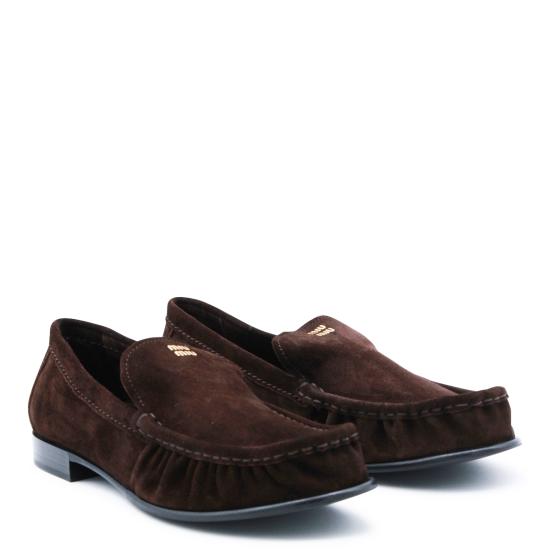 26SS 미우미우 페니 로퍼 5D499EF015 054F0003 MORO - MIU MIU