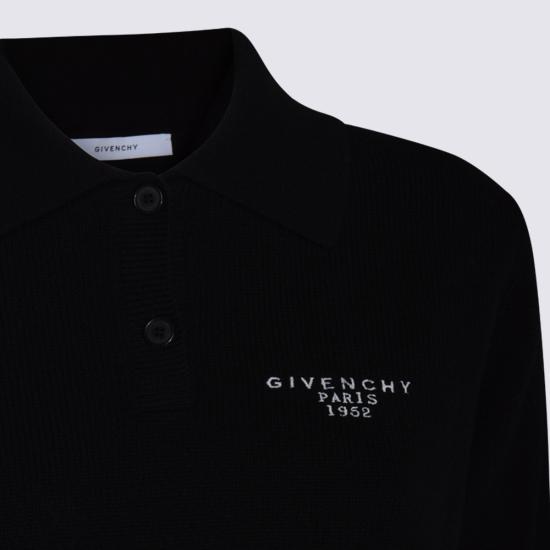 25FW 지방시 폴로 티셔츠 BWL008 4ZSN001 BLACK - GIVENCHY