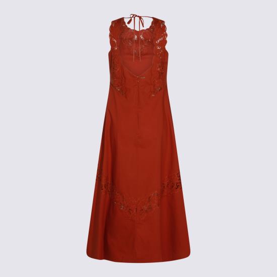 26SS 트윈셋 롱 원피스 261TT2032 S2000413332 BROWN HENNA - TWINSET