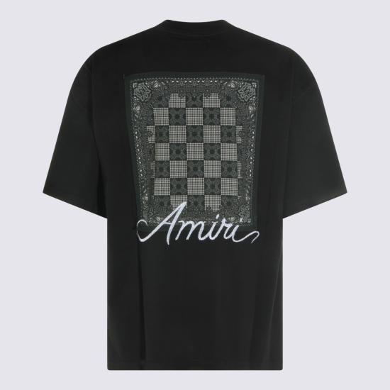 26FW 아미리 반팔 티셔츠 AMTOJR1172 001 Black - AMIRI