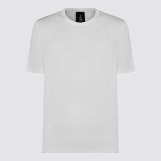 26SS 톰크롬 반팔 티셔츠 MTS93801 41 OFF WHITE