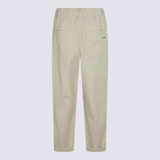 26FW 브루넬로 쿠치넬리 스트레이트 팬츠 MP126P8417 C9815 LATTE D AVENA - BRUNELLO CUCINELLI