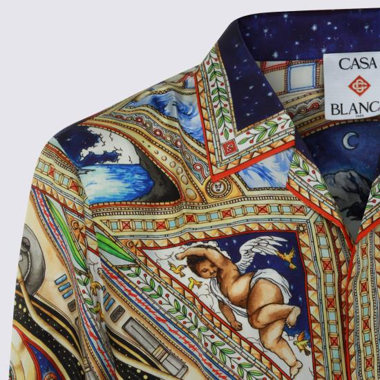 26SS 카사블랑카 긴팔 셔츠 MSS26SH006 01 Multi - CASABLANCA
