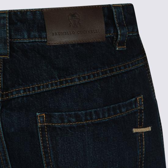 26FW 브루넬로 쿠치넬리 데님 팬츠 MP095P5847 C9370 Blue - BRUNELLO CUCINELLI