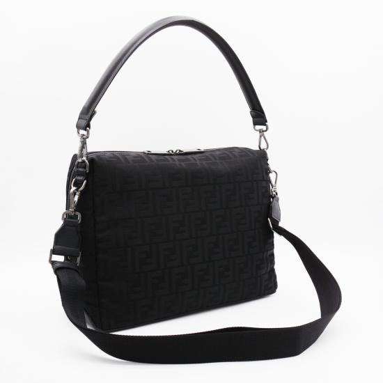 25FW 펜디 루이 라지 7VA667 AVC6F0SAJ BLACK - FENDI