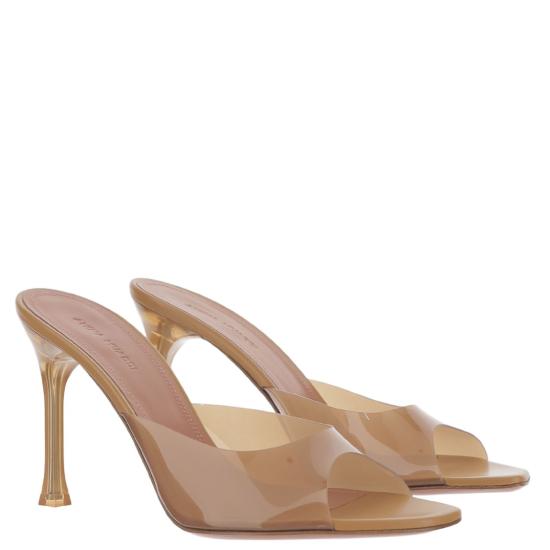 26SS 아미나 무아디 힐/펌프스 ALEXAGLASSSLIPPER95LATTE Brown - AMINA MUADDI