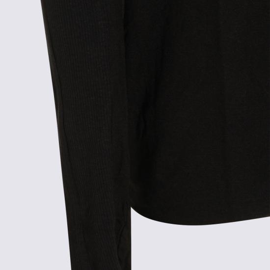 26SS 톰크롬 긴팔 티셔츠 MTS94101 11 BLACK - THOM KROM