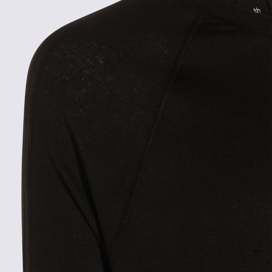 26SS 톰크롬 긴팔 티셔츠 MTS94101 11 BLACK - THOM KROM