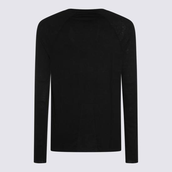 26SS 톰크롬 긴팔 티셔츠 MTS94101 11 BLACK - THOM KROM