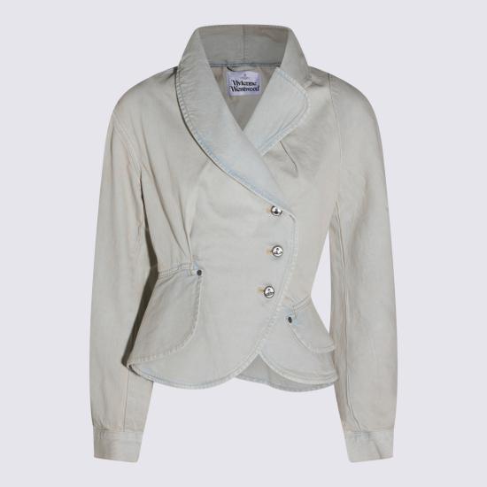 26SS 비비안웨스트우드 수트 자켓 1901001H W01C1B412 LIGHT BLUE - VIVIENNE WESTWOOD
