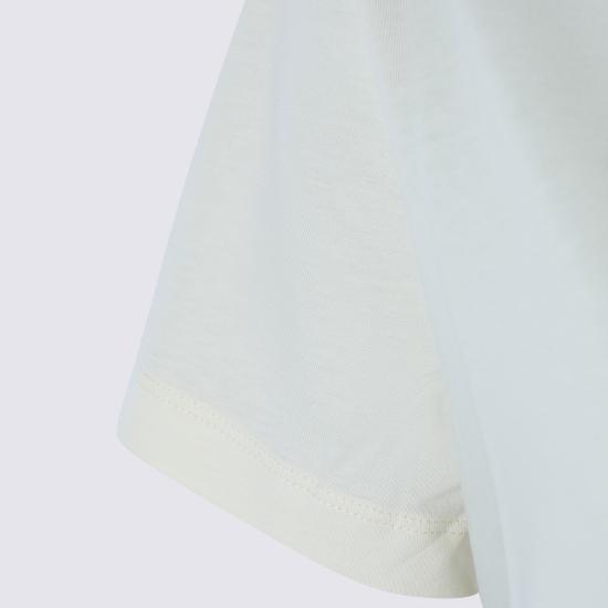 26SS 몽클레어 자수 로고 코튼 티셔츠 L10938C00029 89AUO034 WHITE - MONCLER