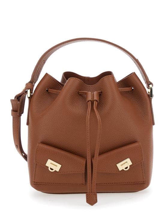 26FW 살바토레 페라가모 허그 멀티포켓 버킷백 2209150785879 Brown