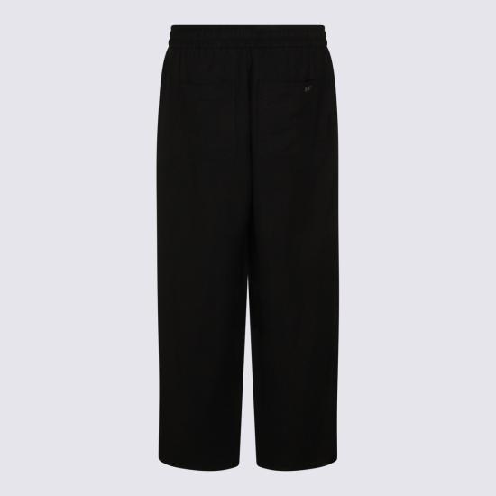 26SS 아미 스트레이트 팬츠 HTR868 VI0052001 Black - AMI