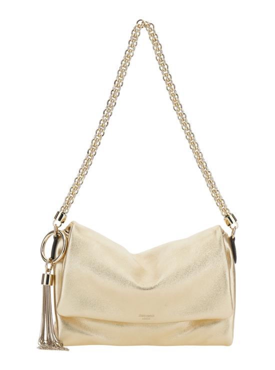 26FW 지미추 숄더백 CALLIEFLAPMNAGOLDLIGHTGOLD Metallic