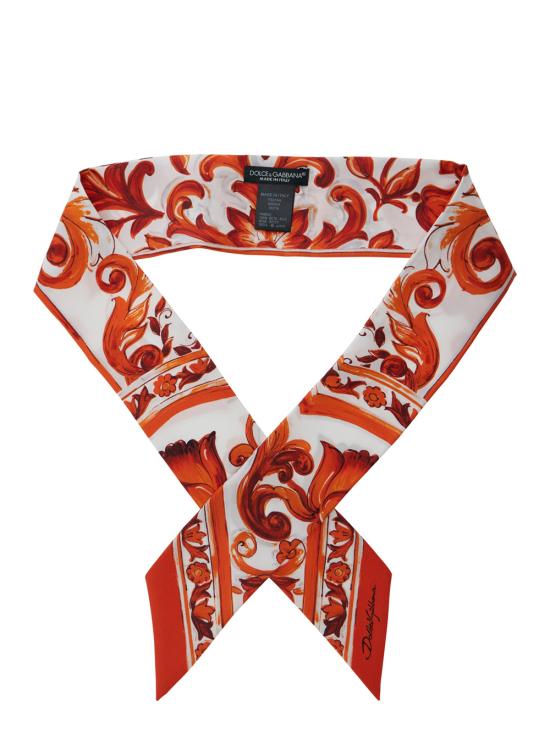 26FW 돌체앤가바나 머플러/스카프 FS215AGDDU9IO3TN Orange - DOLCE & GABBANA