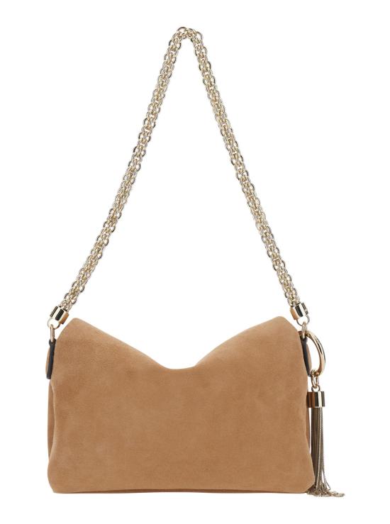 26FW 지미추 숄더백 CALLIEFLAPSUETOFFEELIGHTGOLD Beige - JIMMY CHOO