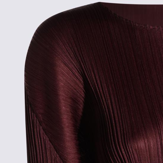 26SS 플리츠플리즈 미디 원피스 PP66JH116 84 Bordeaux - PLEATS PLEASE