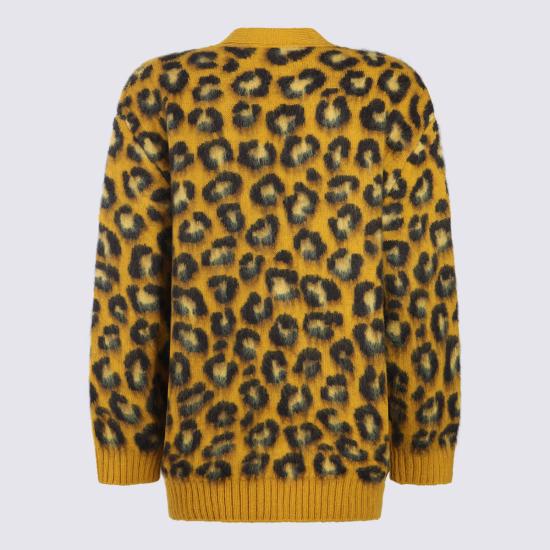 25FW 보테가베네타 가디건 845600 V5MC07103 EGG YOLK FONDANT - BOTTEGA VENETA
