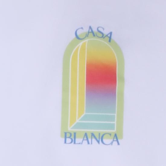26SS 카사블랑카 반팔 티셔츠 MSP26JTS001 13 White - CASABLANCA
