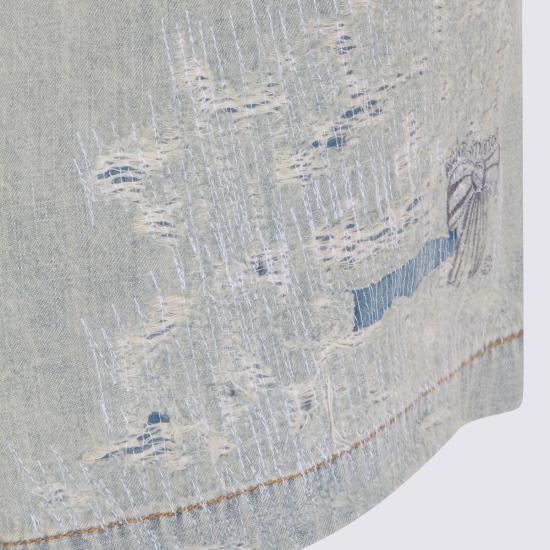 26SS 아크네 스튜디오 데님 숏팬츠 BE0215 DMJ LIGHT BLUE - ACNE STUDIOS